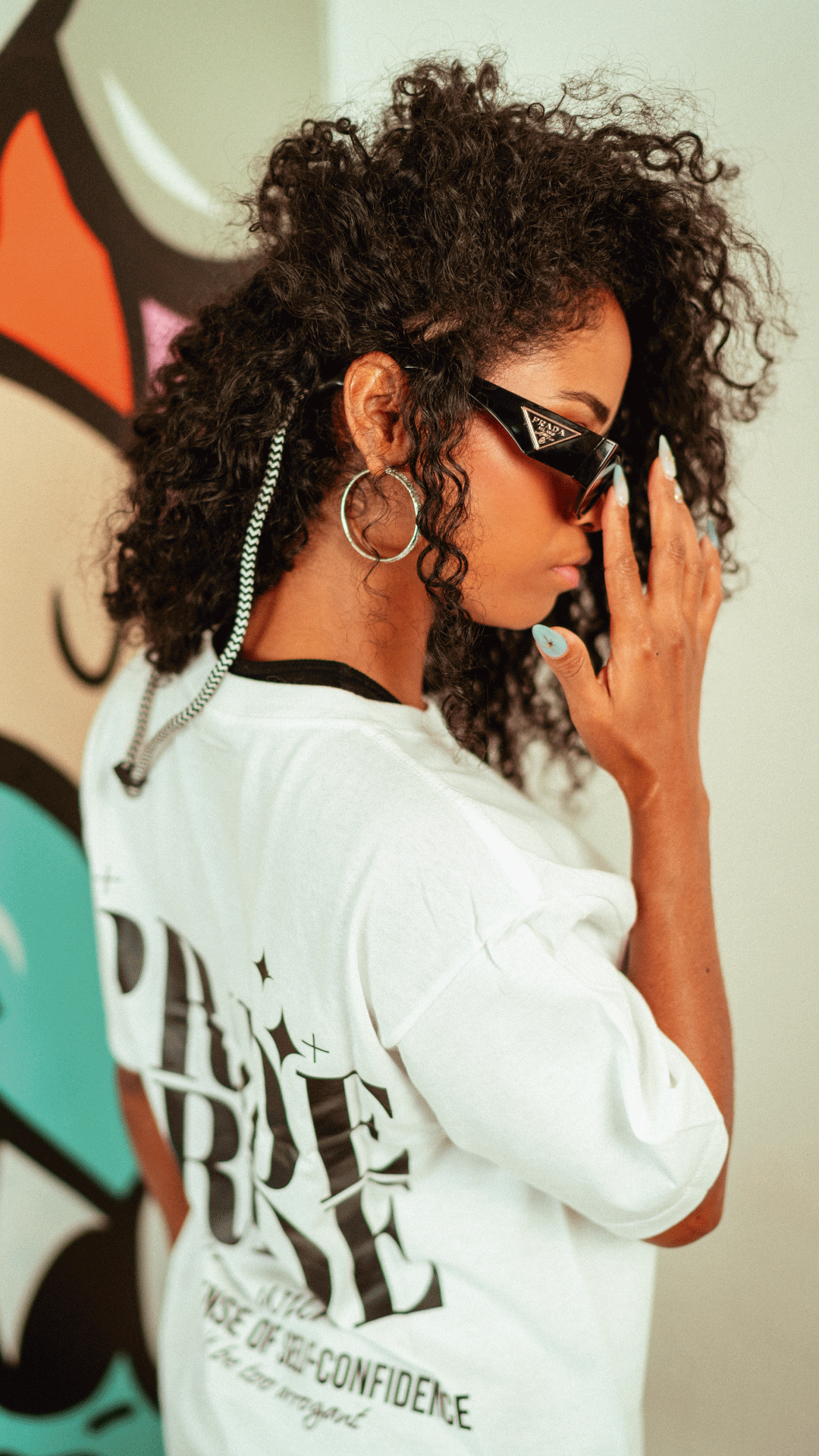 T-shirt Velth Blanco "PRIDE"