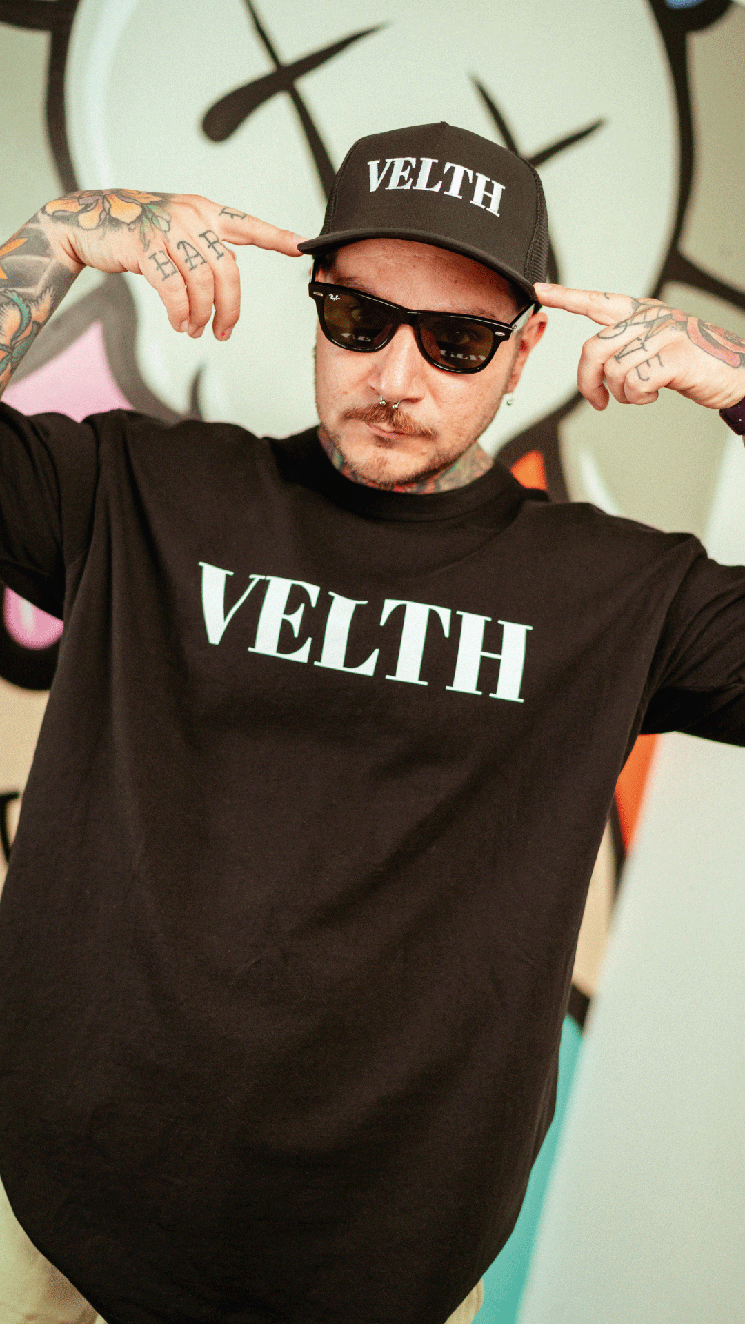 JOCKEY VELTH "TRUCKER" BLACK