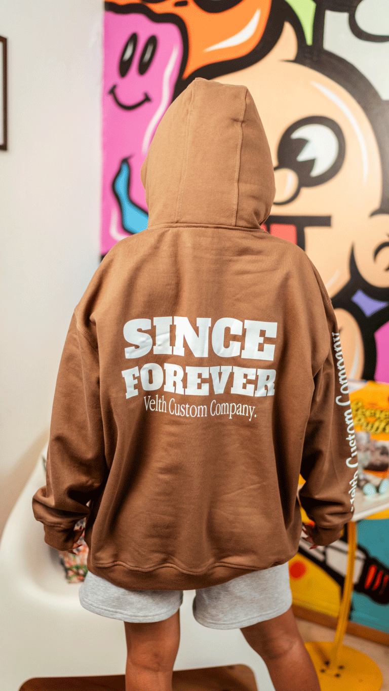 Poleron /Hoodie Oversize Velth "SINCE FOREVER"