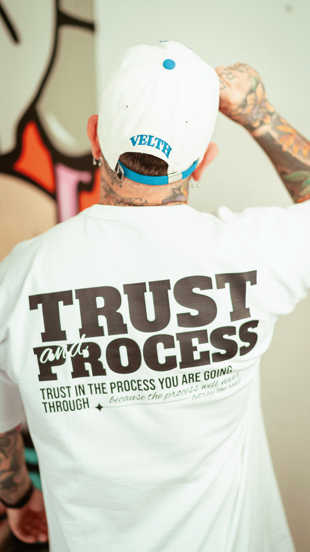 VELTH Dad Hat "Blue - crema"  – Vintage Baseball