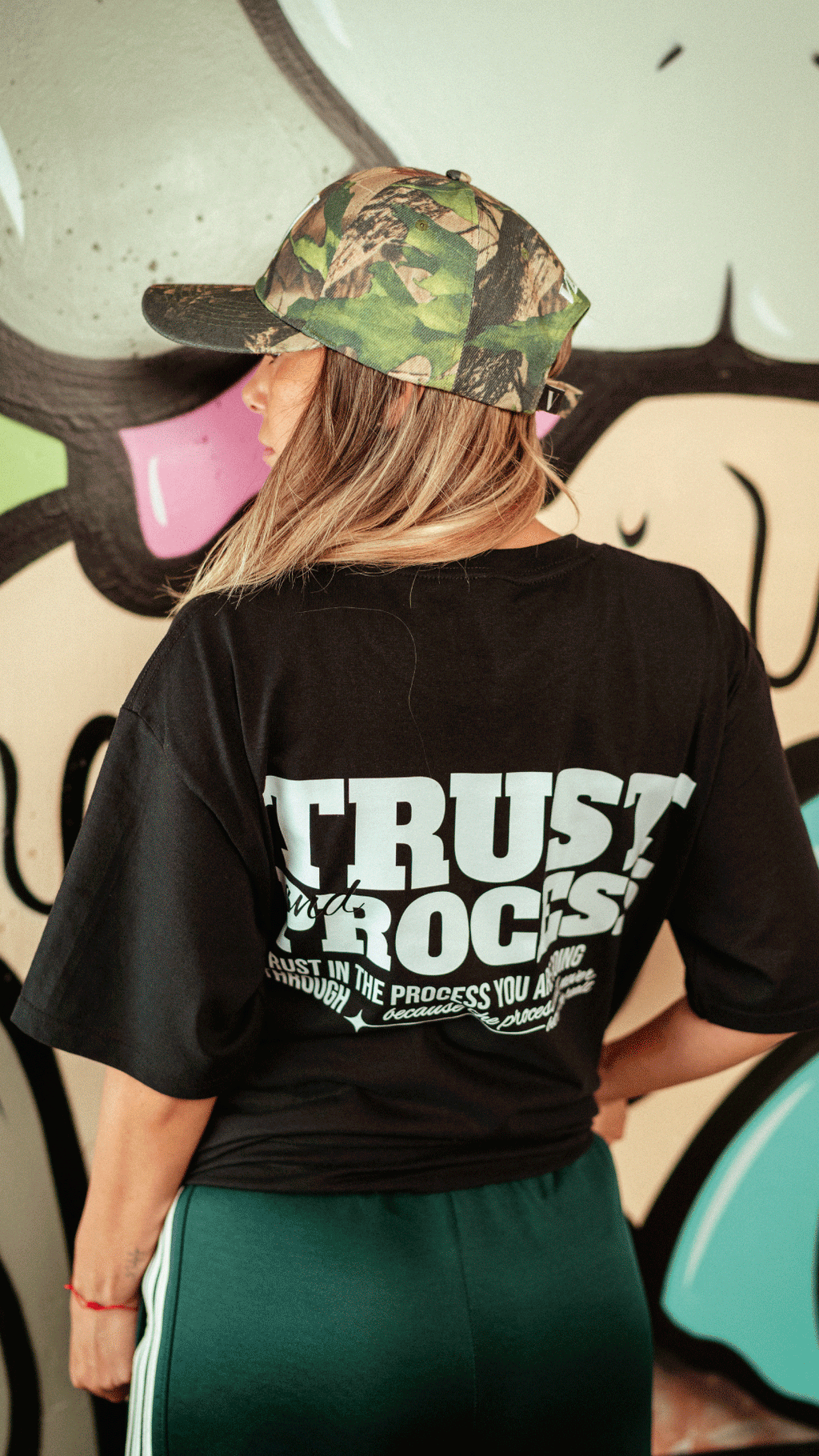 T-shirt Velth Black "TRUST"