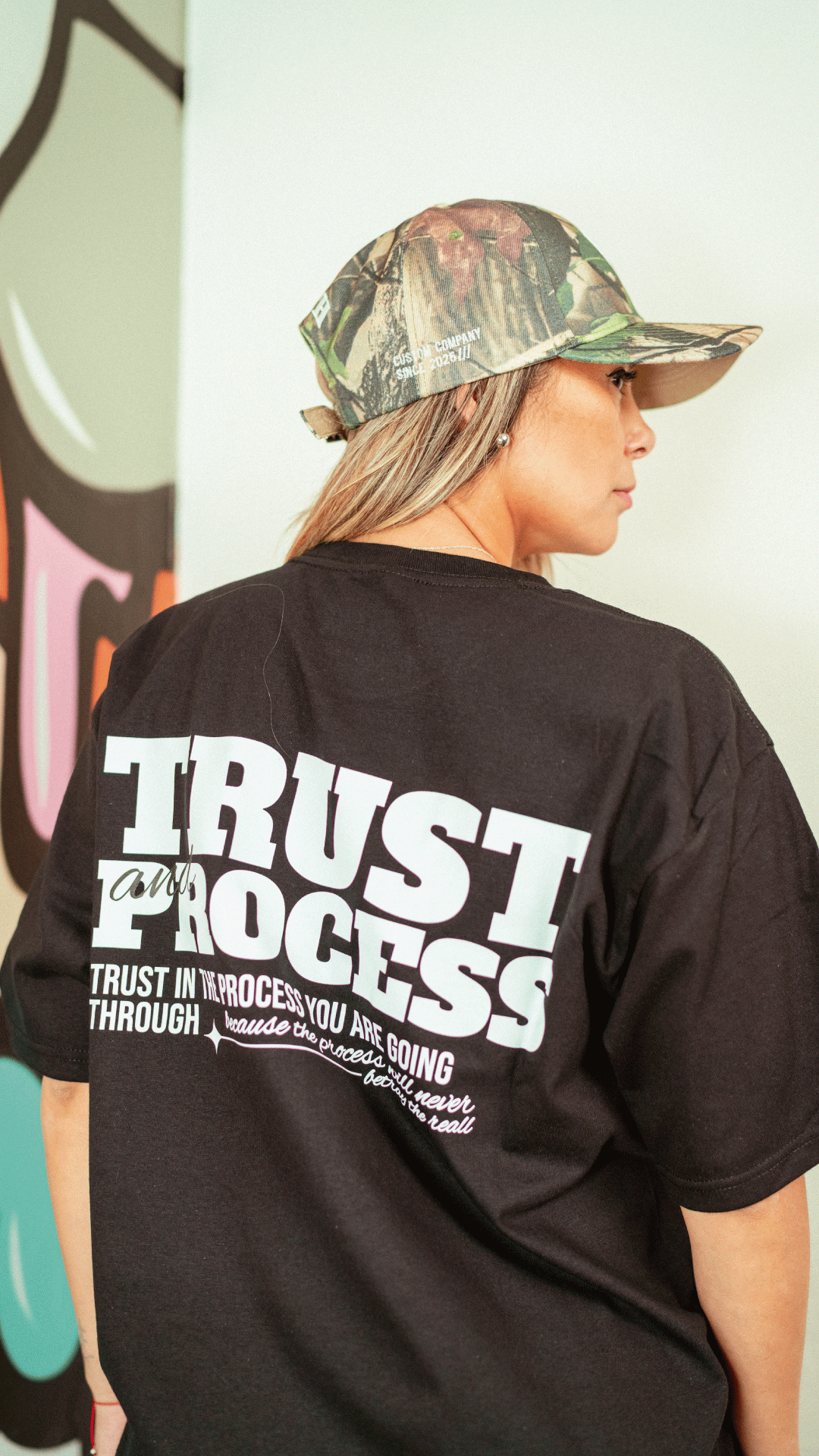 T-shirt Velth Black "TRUST"