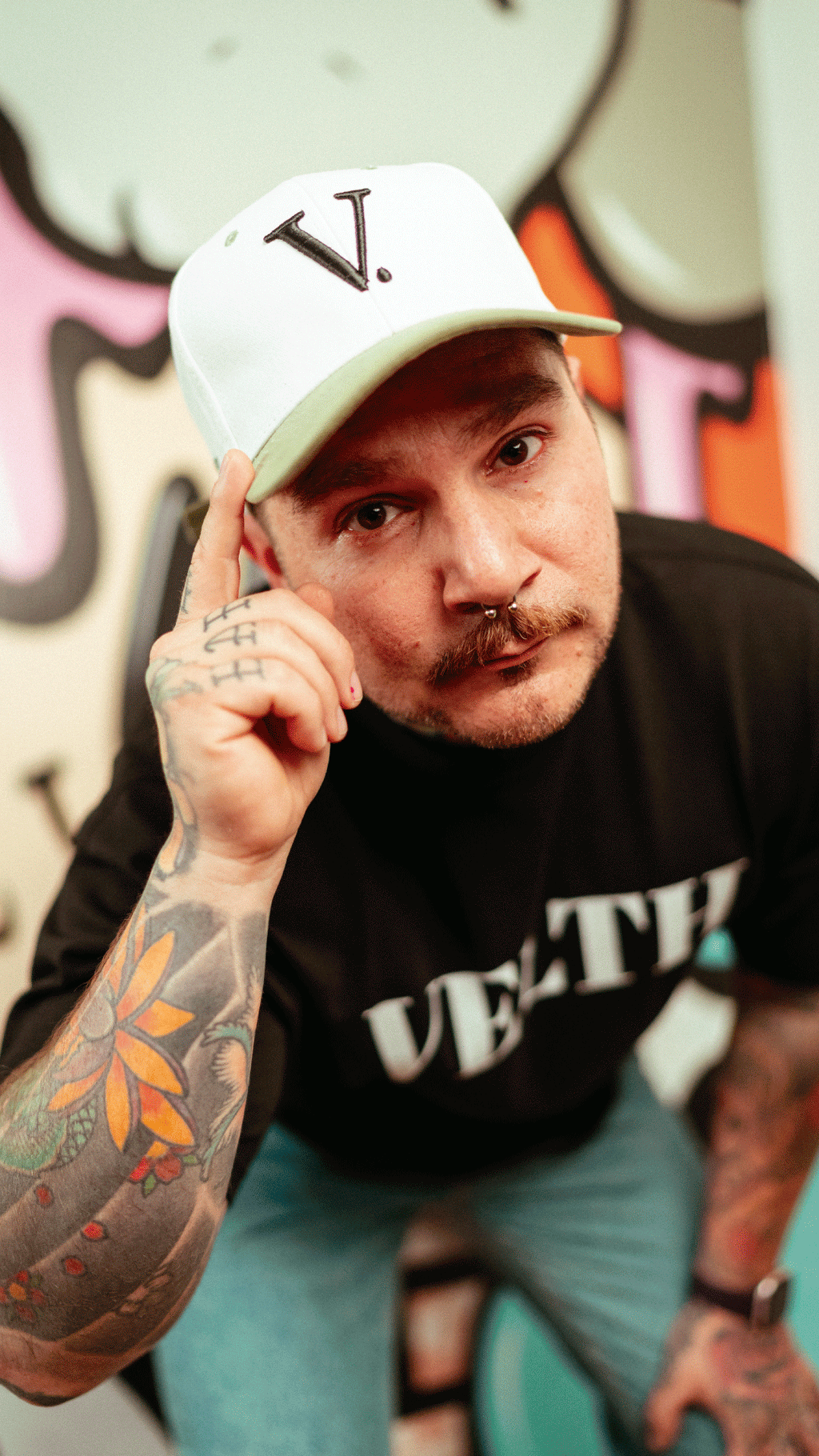 VELTH Jockey Cap "Verde musgo"  – Premium Edition