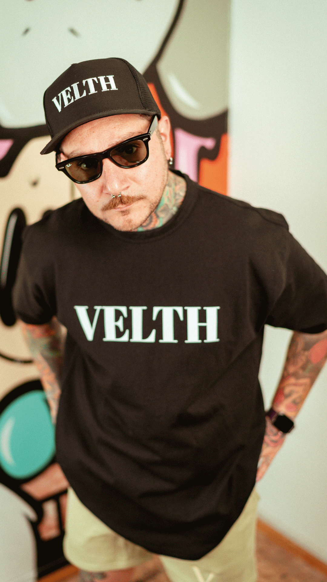 JOCKEY VELTH "TRUCKER" BLACK